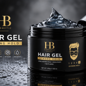 hb cosmetic styling wax – smooth texture & long lasting hold
