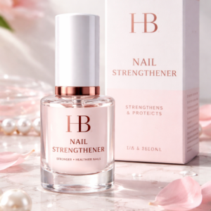 hb cosmetics nail strengthener – stronger, healthier nails