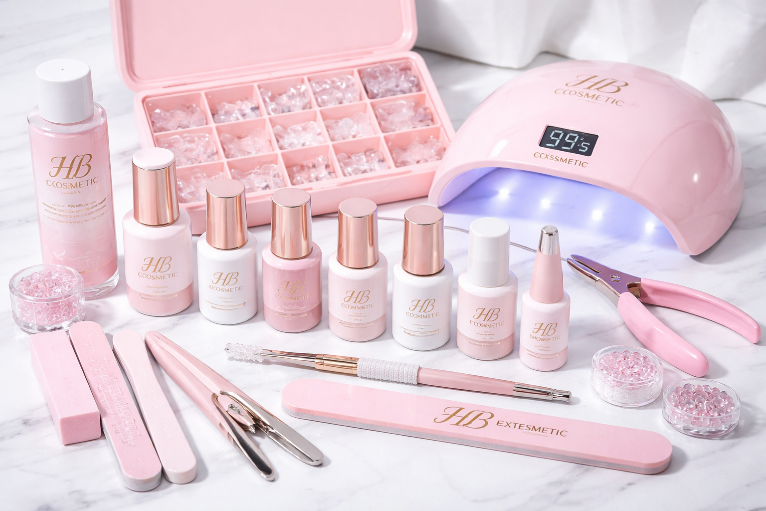 hb cosmetics nail art kit – complete nail design set hb cosmetics nail art kit – complete nail design set