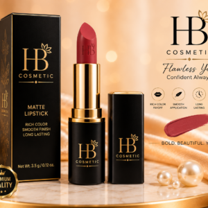 hb cosmetic matte lipstick – long lasting bold lip color