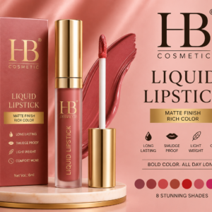 hb cosmetic lip color – soft matte liquid lipstick shades