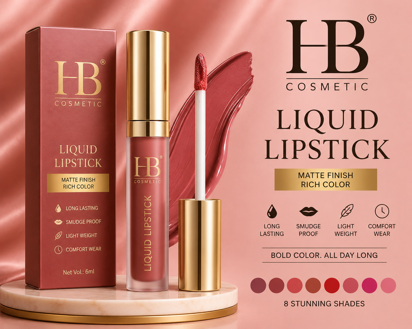 hb cosmetic lip color – soft matte liquid lipstick shades hb cosmetic lip color – soft matte liquid lipstick shades
