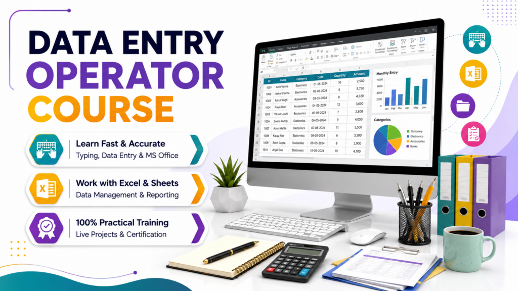 Data Entry Operator Course: Build a Practical Career with Computer Skills Data Entry Operator Course
