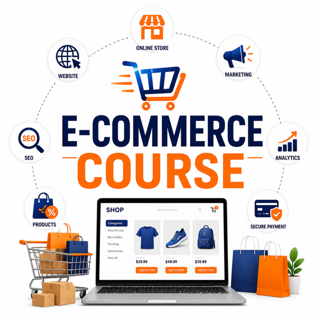 E-Commerce Course:Be the part of online business e-commerce course